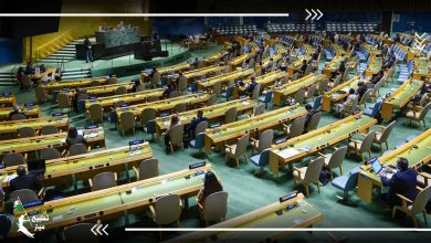 شركاء التطبيع والخيانة يصدرون بيانًا مشتركًا في الأمم المتحدة