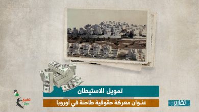 تمويل الاستيطان.. عنوان معركة حقوقية طاحنة في أوروبا