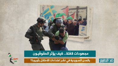 مجهودات لافتة.. كيف يؤثر الحقوقيون بالمدن السويدية في نشر اعتداءات الاحتلال بأوروبا؟ 