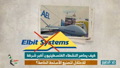 كيف يحاصر النشطاء الفلسطينيون أكبر شركة للاحتلال لتصنيع الأسلحة الخاصة؟