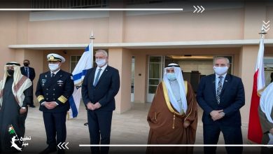  وزير حرب الاحتلال "بيني غانتس" يصل البحرين في أول زيارة رسمية له بعد اتفاقية التطبيع!