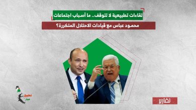 لقاءات تطبيعية لا تتوقف.. ما أسباب اجتماعات محمود عباس مع قيادات الاحتلال المتكررة؟