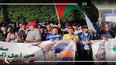 مغاربة يتضامنون مع الفلسطينيين في "ذكرى النكبة" وينددون بواقعة اغتيال الصحفية شيرين أبو عاقلة