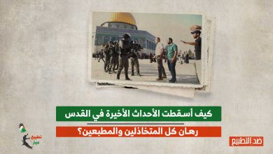 كيف أسقطت الأحداث الأخيرة في القدس رهان كل المتخاذلين والمطبعين؟