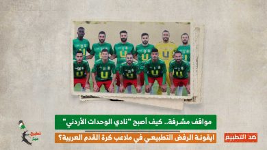 مواقف مشرفة.. كيف اصبح "نادي الوحدات الأردني" ايقونة الرفض التطبيعي في ملاعب كرة القدم؟