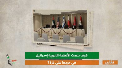 كيف دعمت الأنظمة العربية إسرائيل في حربها على غزة؟