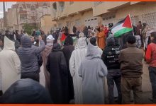 110 مظاهرة في 50 مدينة مغربية تضامنا مع غزة